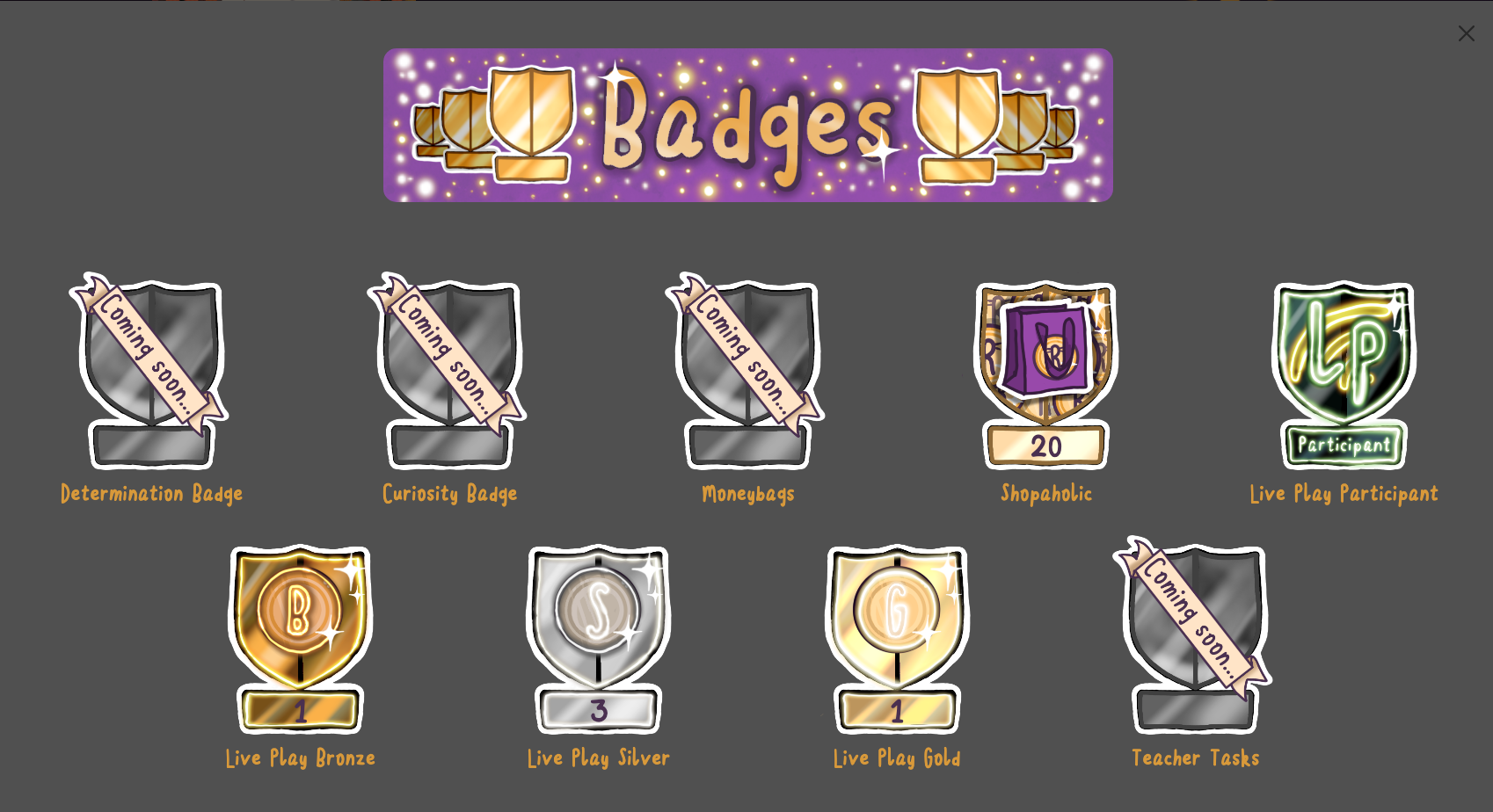 badges