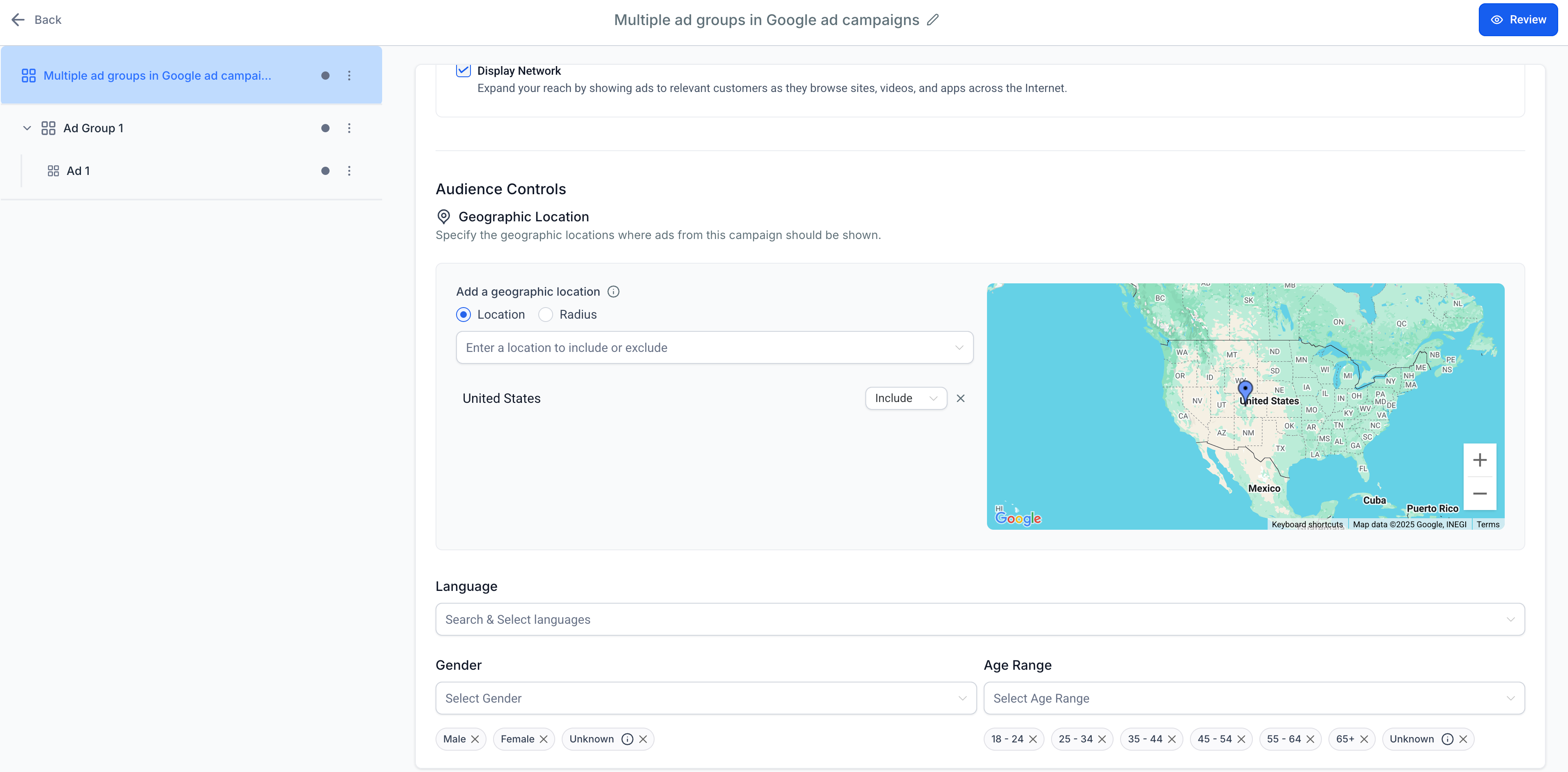 Google Ads - Multiple Ad Groups and ads 1 Enhanced Ad Structure